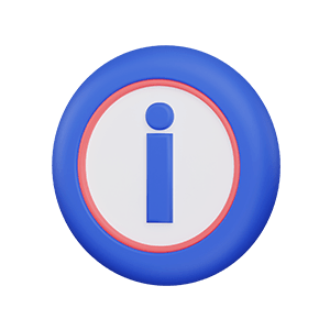 Web 3 74 3d information icon png