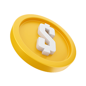 Web 3 70 3d money coin icon illustration png