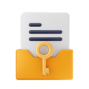 Web 3 78 png transparent key folder folder key folder access folder security file folder file safe 3d icon